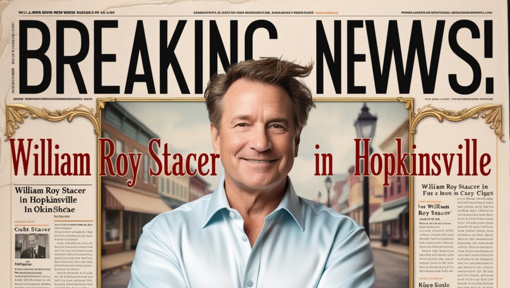 Breaking News: William Roy Stacer In Hopkinsville Headlines